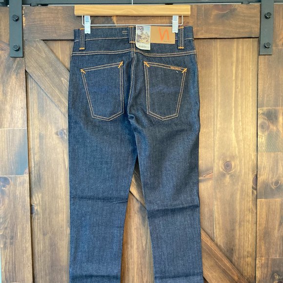 Unisex NUDIE JEANS Grim Tim Denim Pants (NWT) - Picture 2 of 4